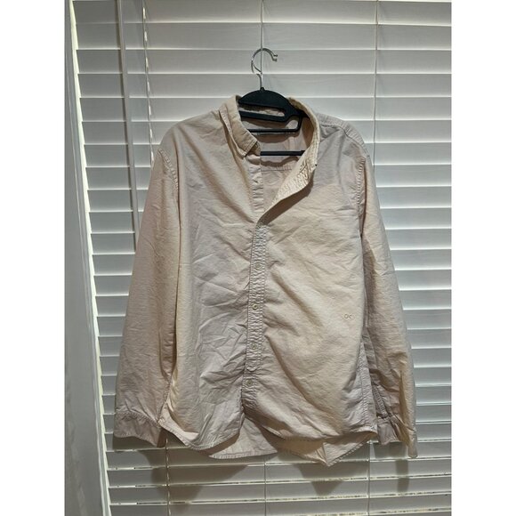 Outerknown Long Sleeve Button Up Shirt -‎ Size L - Picture 1 of 6